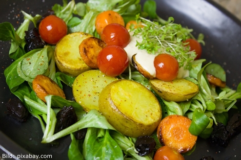 Vegetarischer Salat 470
